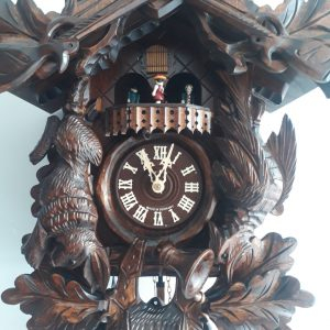Đồng Hồ Cuckoo Của Đức Máy Cơ Họa Tiết Thợ Săn Nai