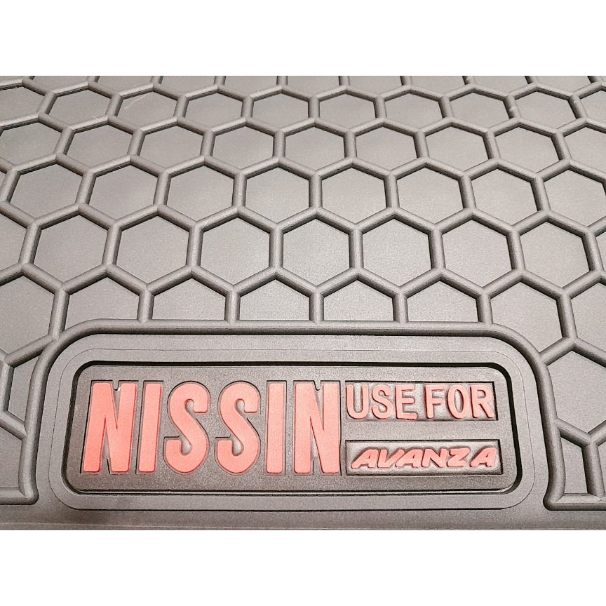 Thảm Sàn, Thảm Lót Sàn Cao Su Nissin Đúc Vân Tổ Ong Chuẩn Form Xe Các Đời