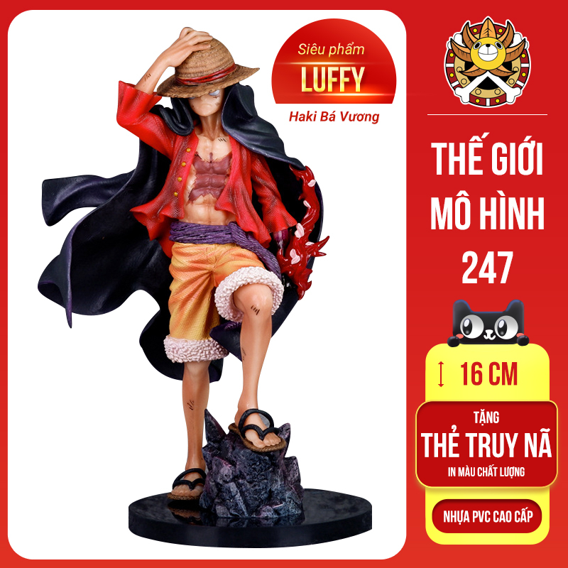 (Siêu phẩm) Mô hình Luffy bộc phát haki bá vương siêu ngầu