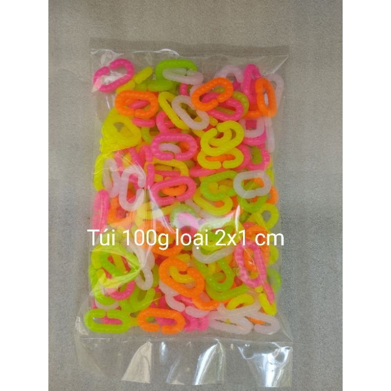 100g móc xích bằng nhựa