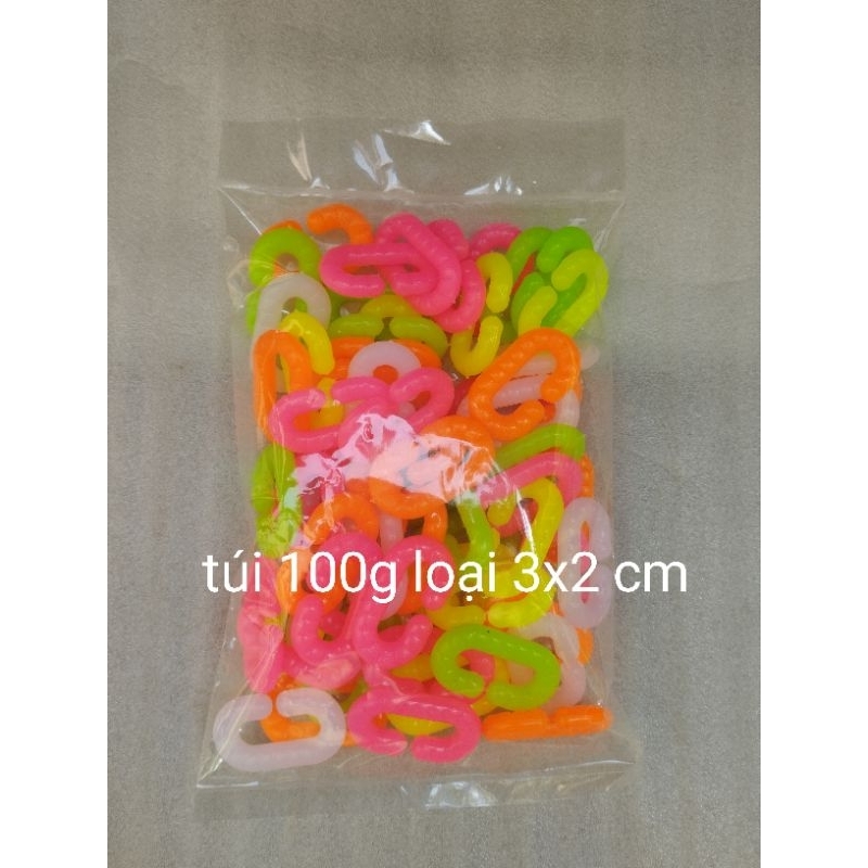 100g móc xích bằng nhựa