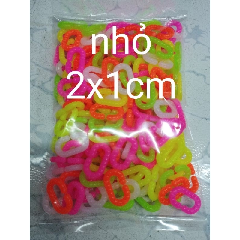 100g móc xích bằng nhựa