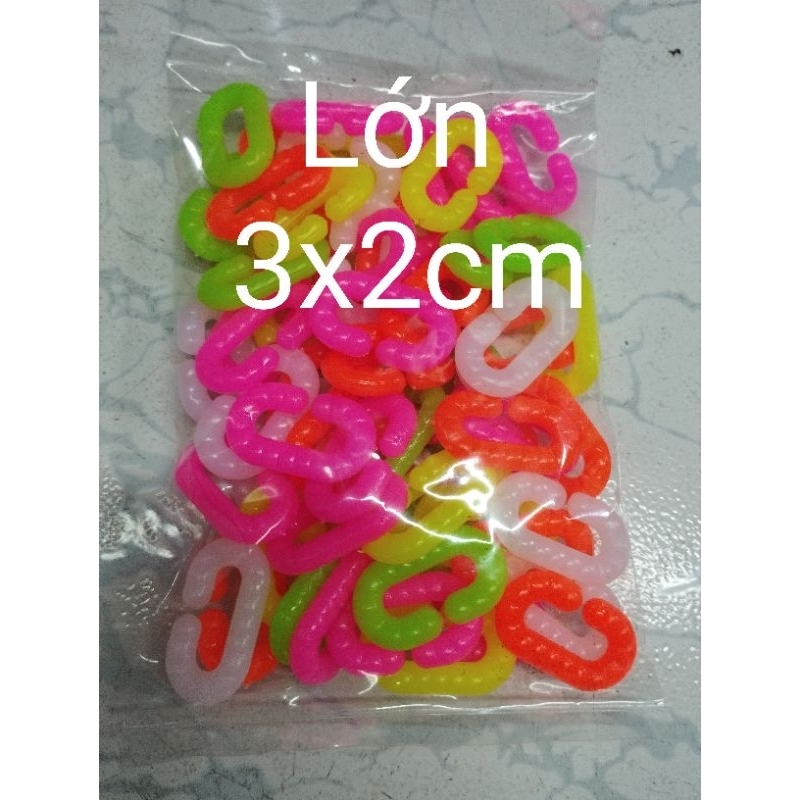 100g móc xích bằng nhựa
