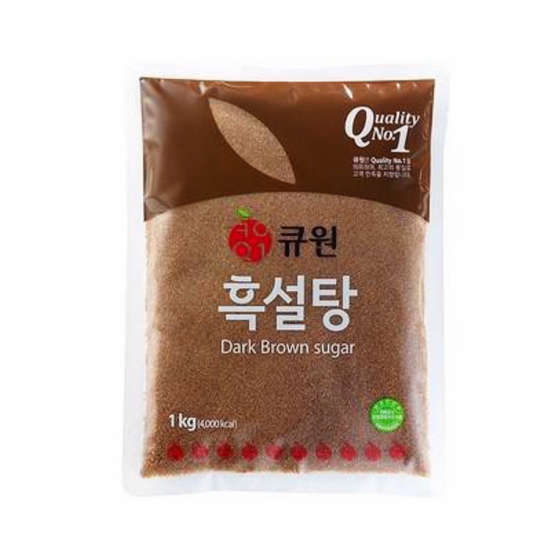 Đường đen Hàn Quốc Samyang / Beksul túi 1kg