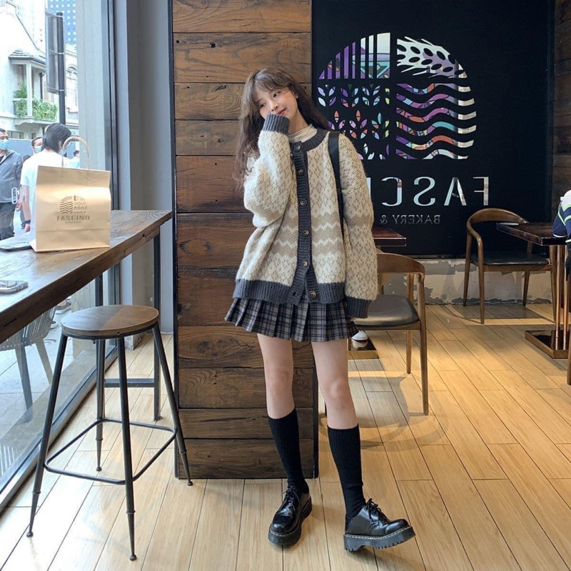 Áo len cadigan dáng tiểu thư hot hit sale rẻ