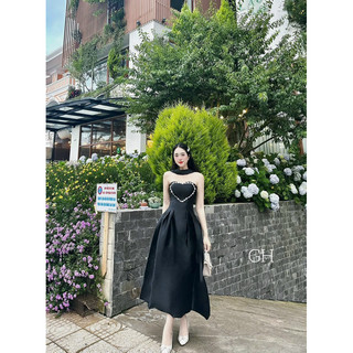 Đầm thiết kế cao cấp 2 dáng ngắn -dài