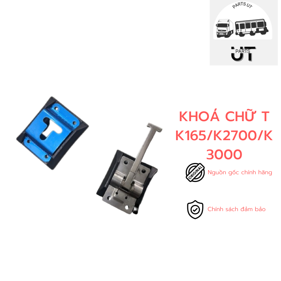 MÓC CHỮ T, KHOÁ T THÙNG XE TẢI (BỘ)
