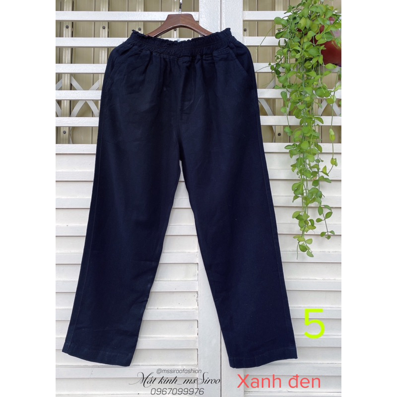 QUẦN BAGGY TRƠN 9 TẤC