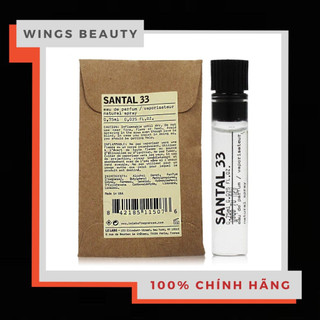 Le labo - nước hoa minisize dùng thử 0.75ml
