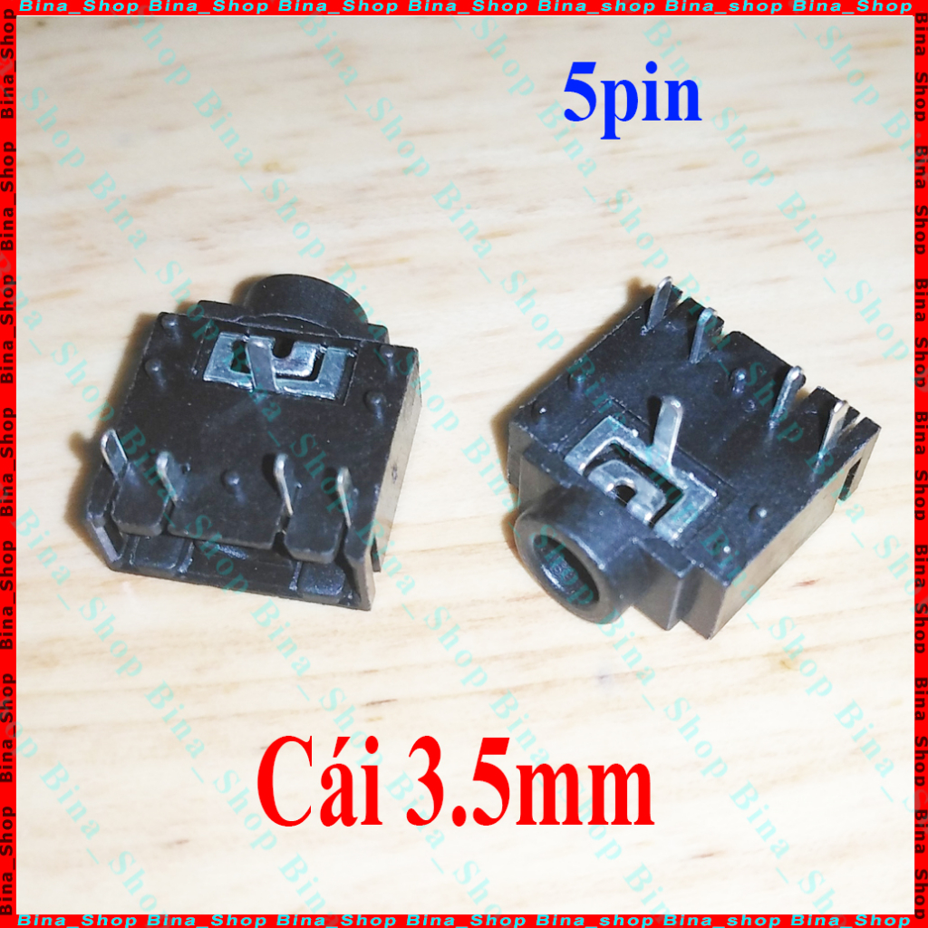 Jack âm thanh 3.5mm stereo đực cái 4pin 5pin