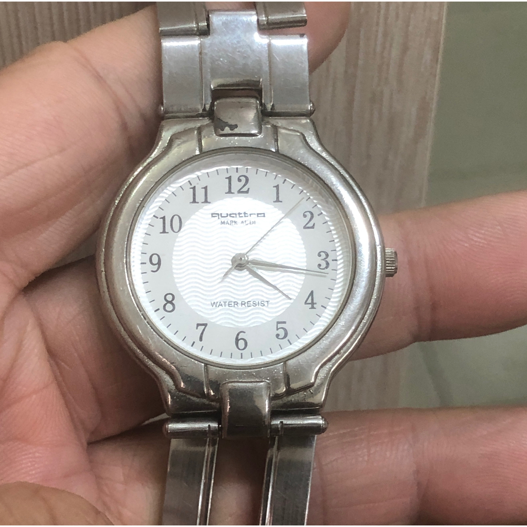 Đồng hồ nam hiệu Quattro Audi, size 34mm, nam tay nhỏ
