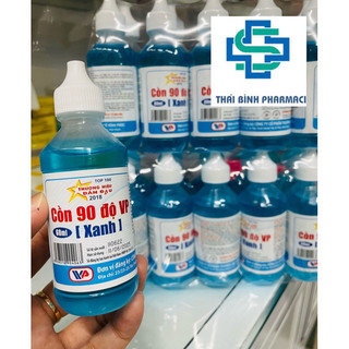 Cồn xanh 90 độ Vĩnh Phúc chai 60ml