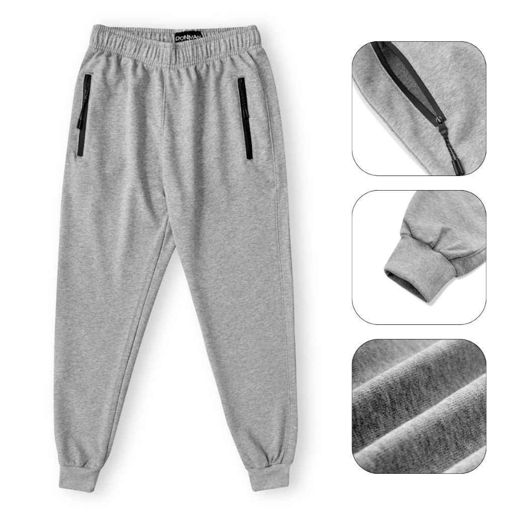 Quần jogger cao cấp  thoáng mát thích hợp thể thao , dạo phố, gym ,Quần jogger nam thun da cá  JG08
