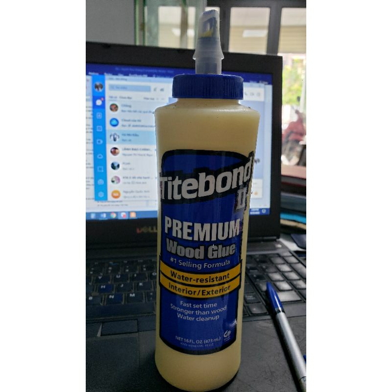 keo dán gỗ Titebondi dán loa, dán gỗ