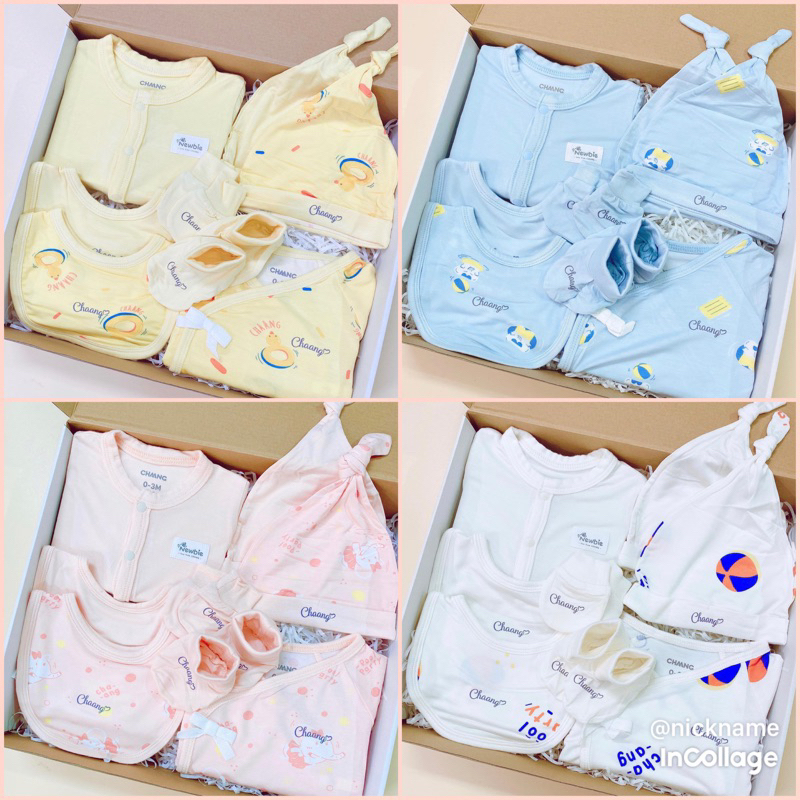 Set bộ sơ sinh CHAANG chính hãng