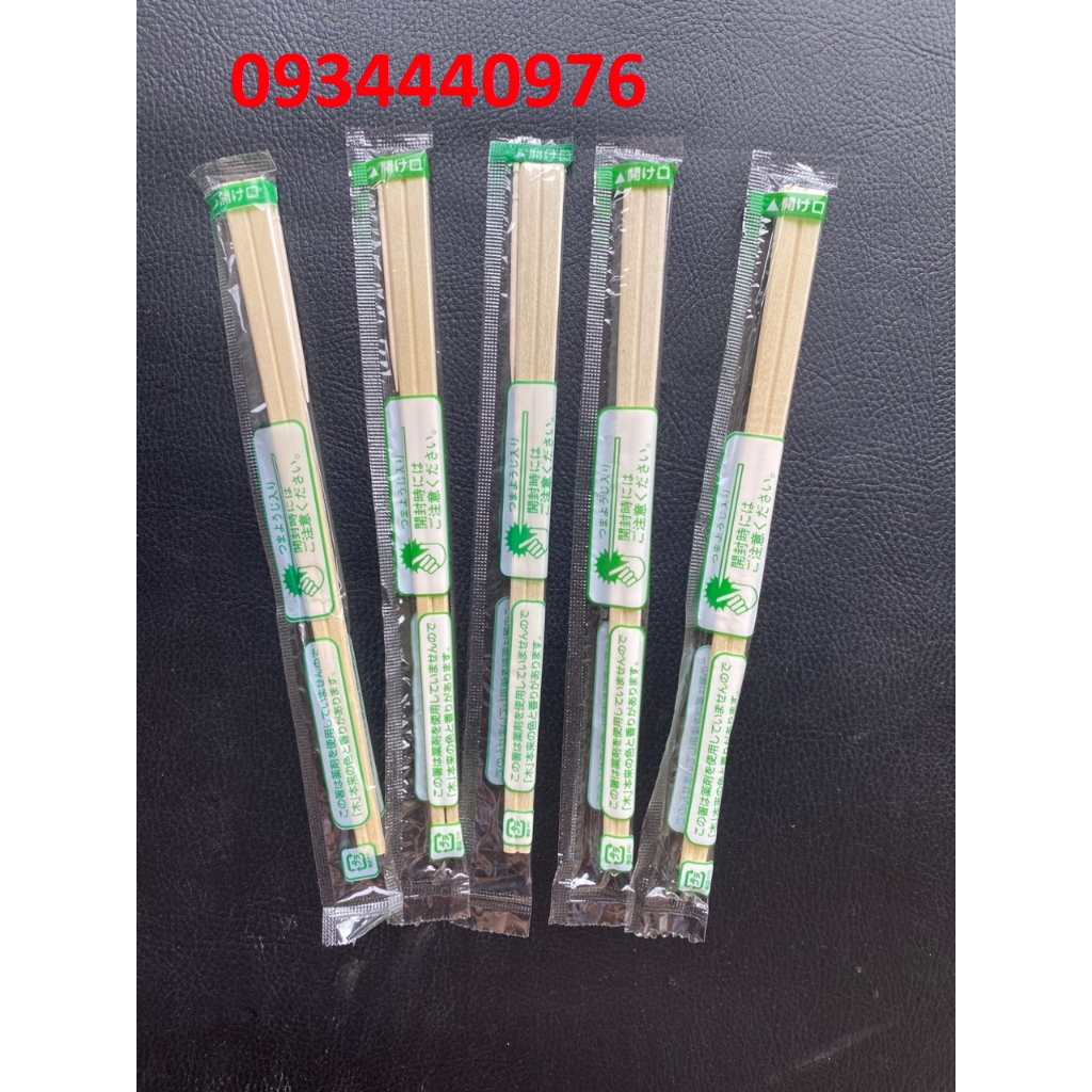 100 đôi đũa tách opp,đũa dùng 1 lần loại ngắn 18cm có tăm