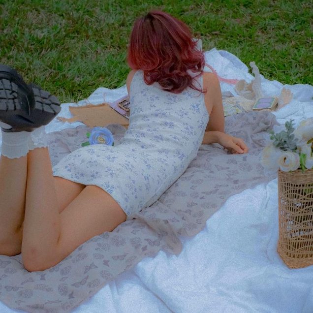 Euryphaessa | N08 Flora Dress | Váy Hoa Nhí 2 Dây Coquette Y2K