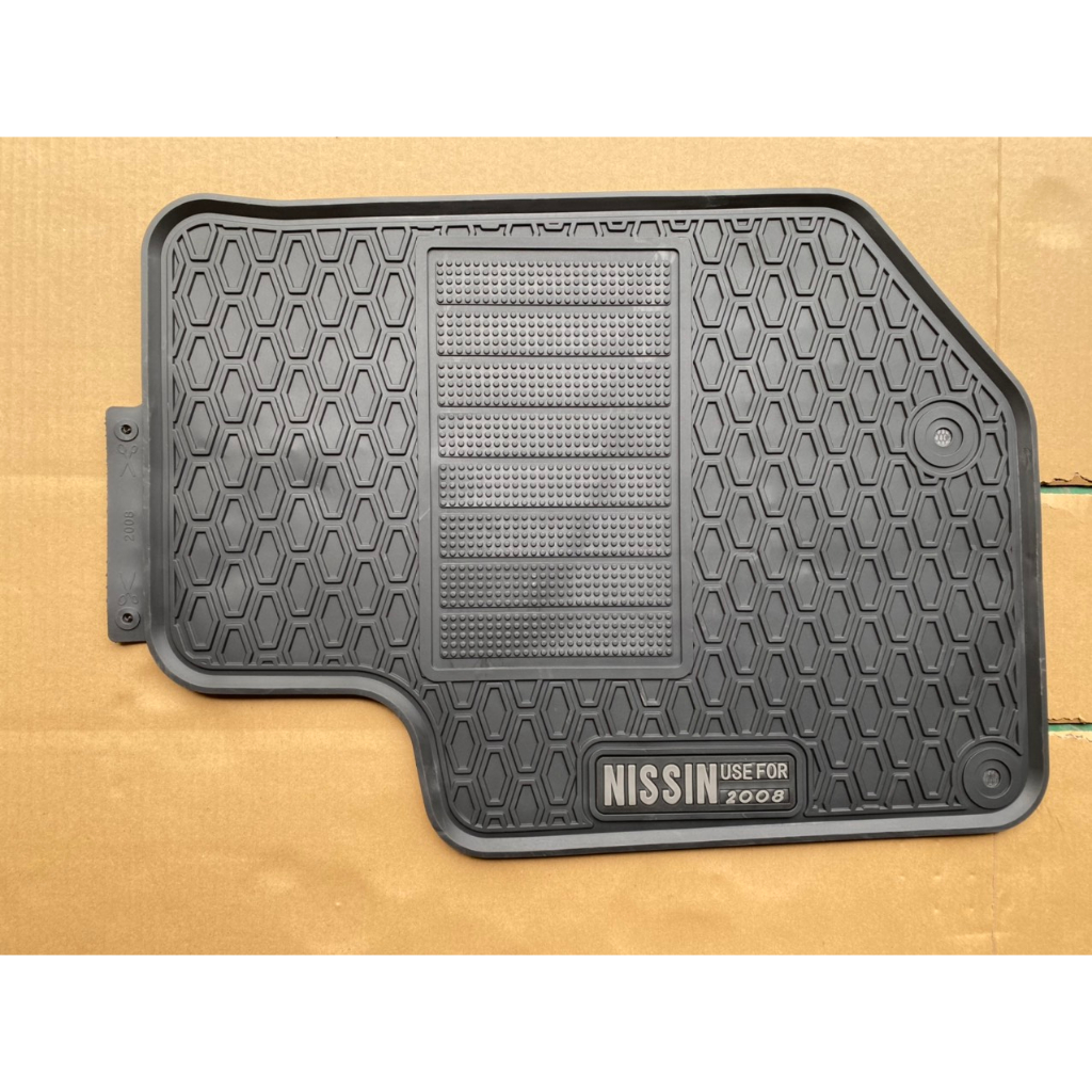 Thảm Sàn, Thảm Lót Sàn Cao Su Nissin Đúc Vân Tổ Ong Chuẩn Form Xe Các Đời