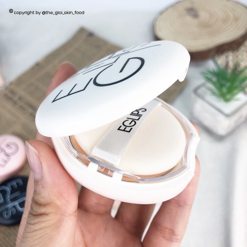 Măng tây baby - Phấn Phủ Nén EGLIPS Powder Pact  kiềm dầu siêu mịn