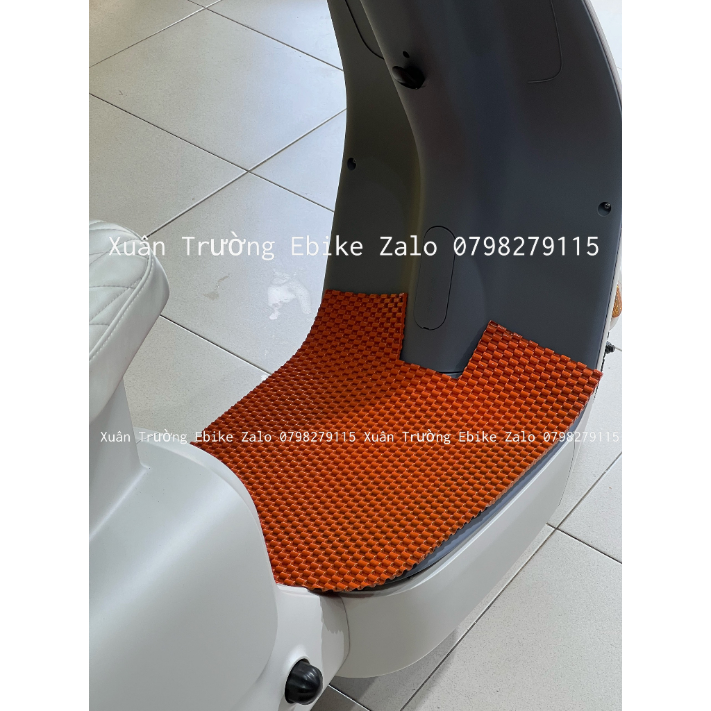 Thảm để chân xe điện vc - da may cao cấp