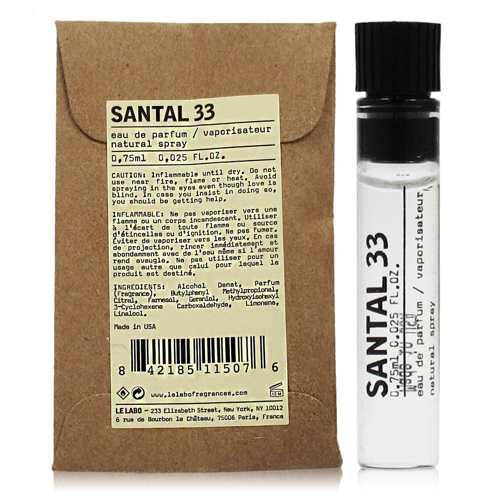 LE LABO - Nước hoa minisize dùng thử 0.75ml