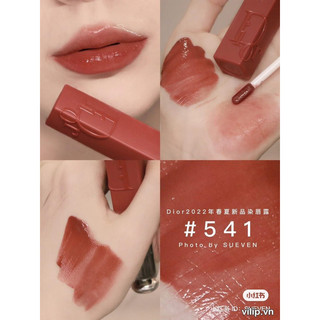 Pass son Dior Lip Tint màu 541 cam đất ánh đỏ