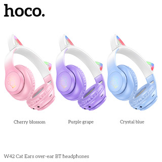 Tai Nghe Chụp Tai Bluetooth Hoco W42 nghe nhạc 12h