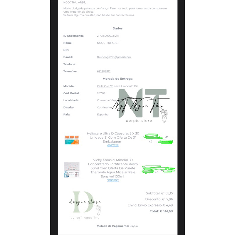 Viên chống nắng nội sinh Heliocare 30v - 60v đủ bills