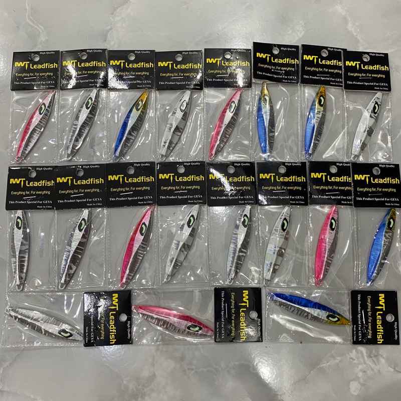 Mồi slow jig câu cá biển 60 150gr