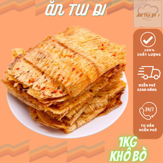 250gr khô mực cán tẩm gia vị loại siêu ngon | ăn tui đi