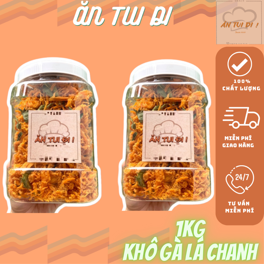 KHÔ GÀ LÁ CHANH THƠM NGON | ĂN TUI ĐI