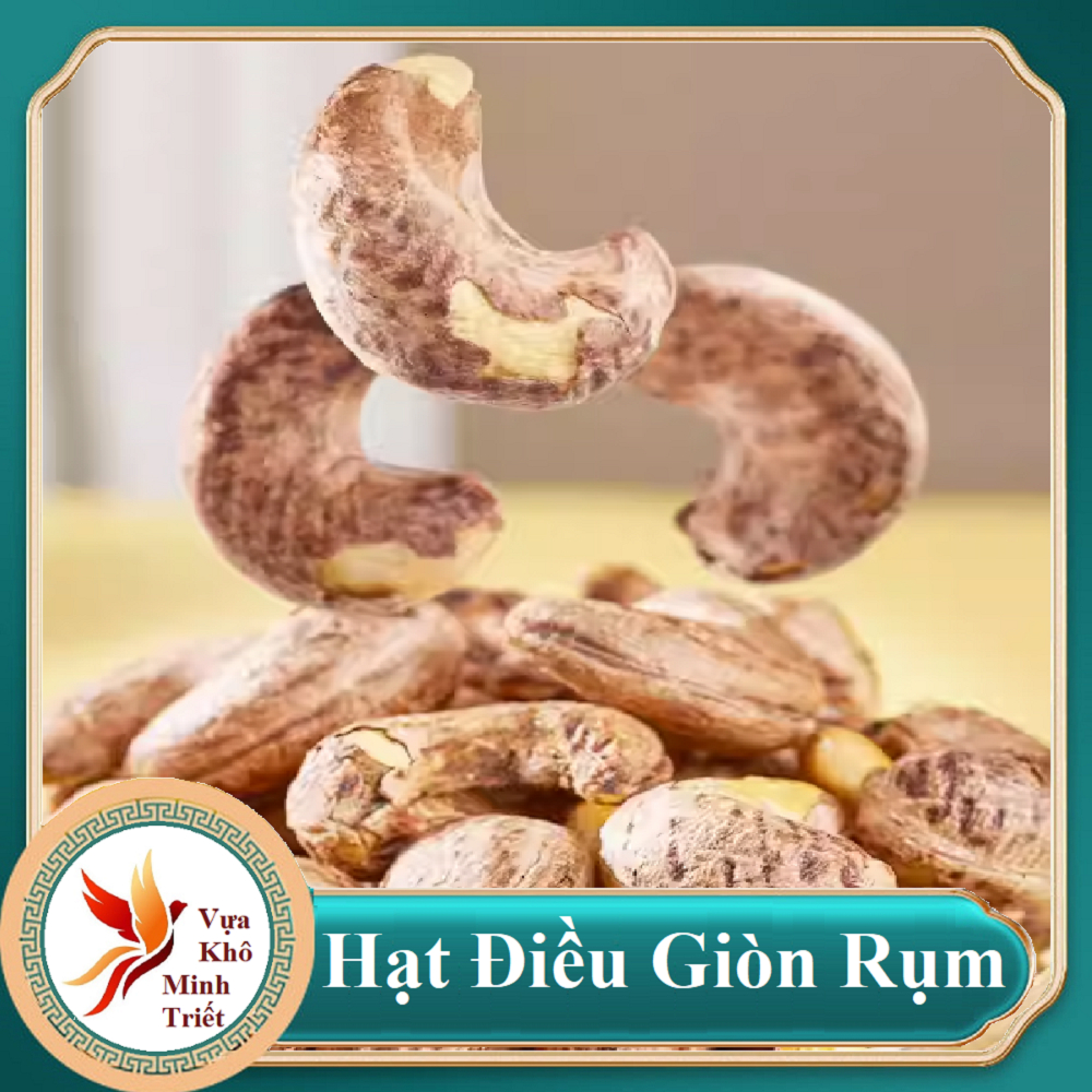 Hạt Điều Rang Muối 2 hộp 500gr- Vựa Khô Minh Triết