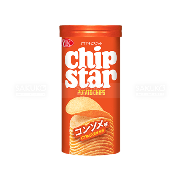 Bánh Snack Khoai tây YBC Chip Star Nhật 5 vị hộp 45g