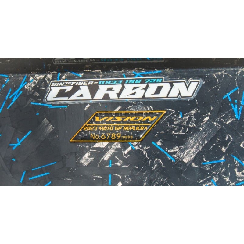 Logo Giới Hạn Carbon Fiber Cao Cấp Mọi Loại Xe Máy