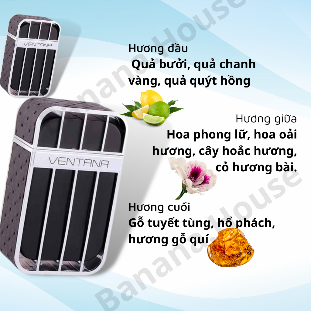 Combo 20ml Nước Hoa Nam Chàng Bad Boy Chính Hiệu 9PM Vs Ventana