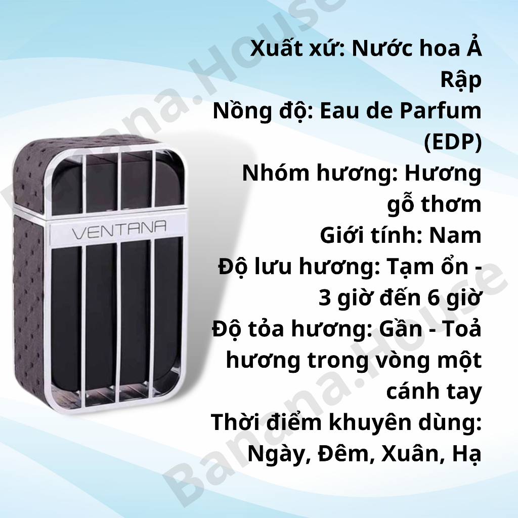 Combo 20ml Nước Hoa Nam Chàng Bad Boy Chính Hiệu 9PM Vs Ventana