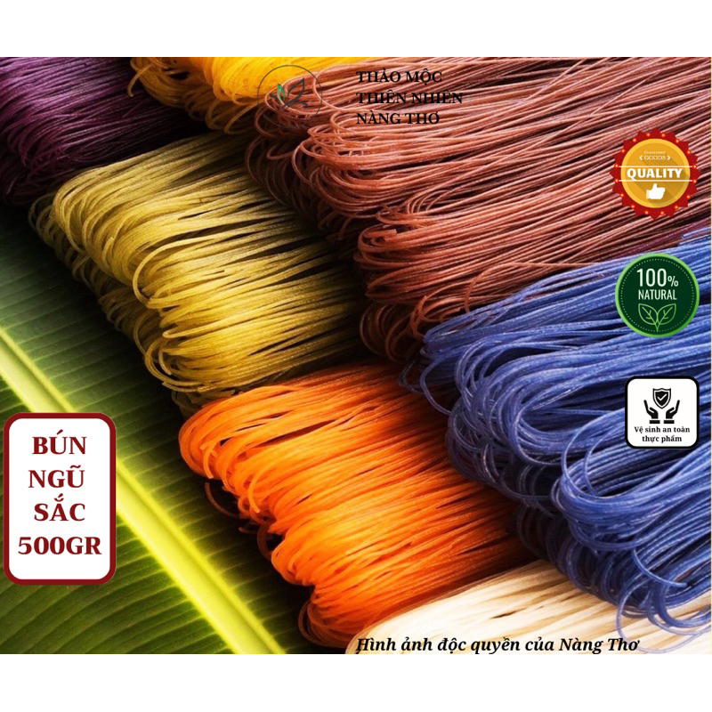 ✅ BÚN GẠO LỨC RAU CỦ NGŨ SẮC - 1KG - EAT CLEAN