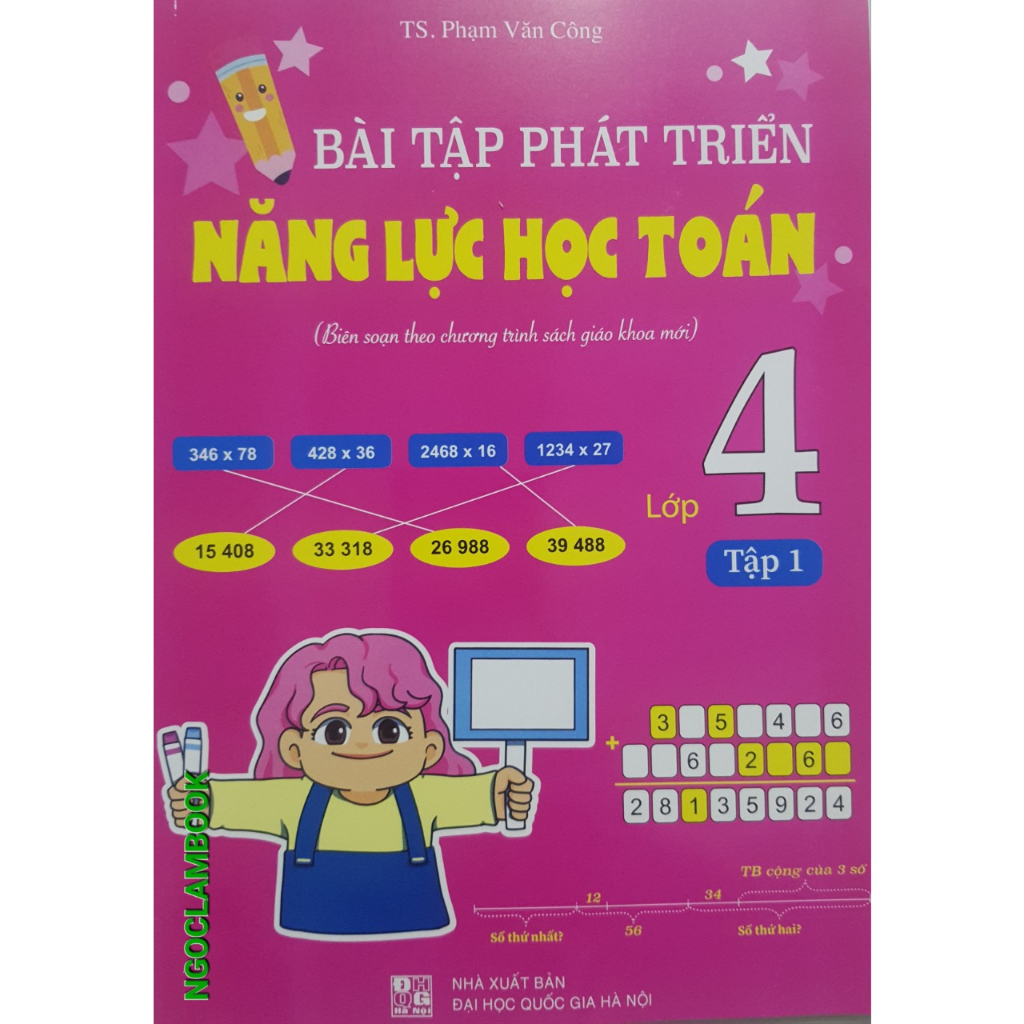 Sách - Bài tập phát triển năng lực học Toán lớp 4 Tập 1