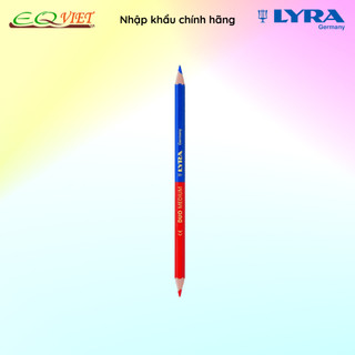 Bút chì nhập khẩu Đức LYRA Duo Medium 2640101 hai đầu xanh đỏ