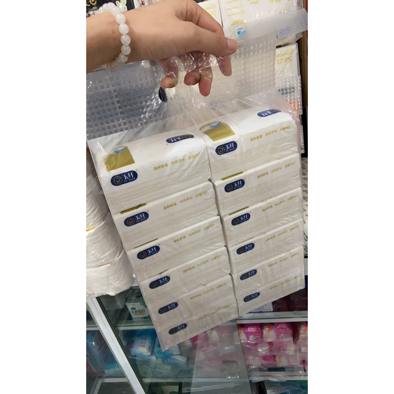 Giấy Ăn Soft 300 Tờ Siêu Dai Trắng Đẹp.