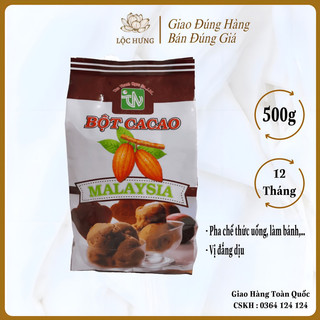 Bột cacao đắng / ngọt malaysia tân thanh ngọc gói 500g