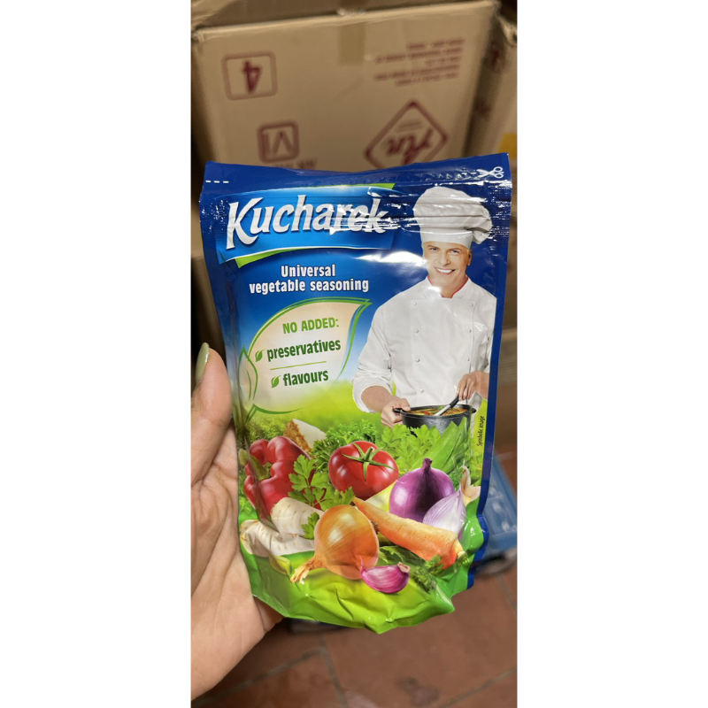 Hạt nêm rau củ Kuchareck gói 200g Đức date 31/1/2024