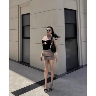 Bodysuit cắt chân ngực (Ảnh thật)