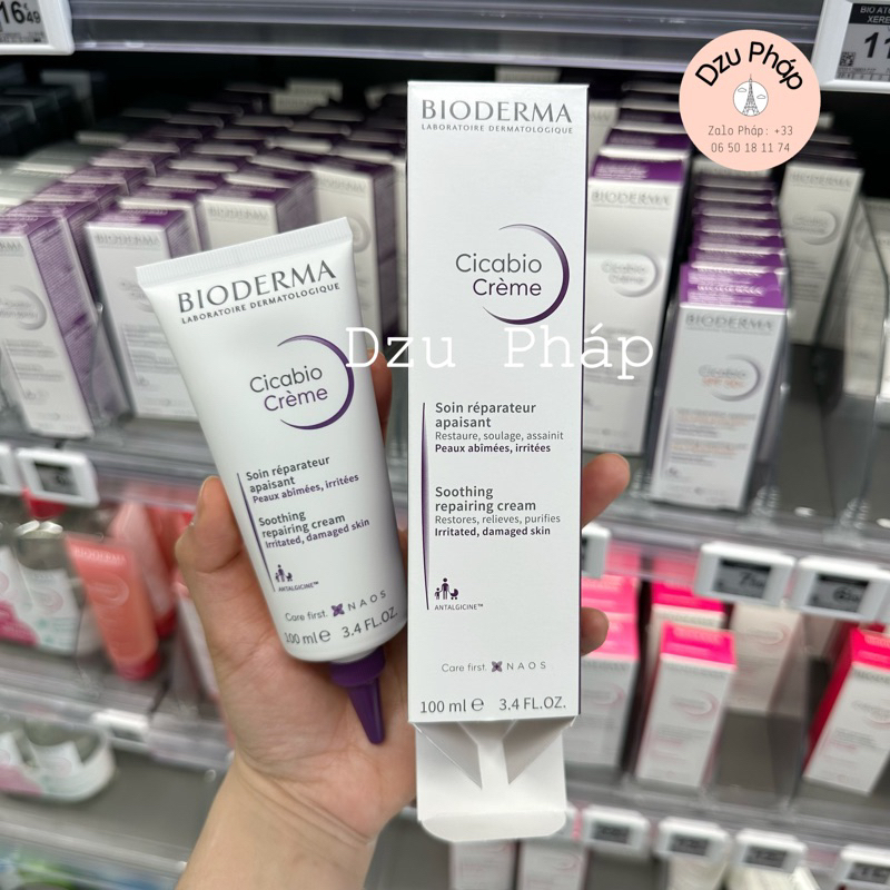 Kem dưỡng phục hồi Cicabio tím 100ml