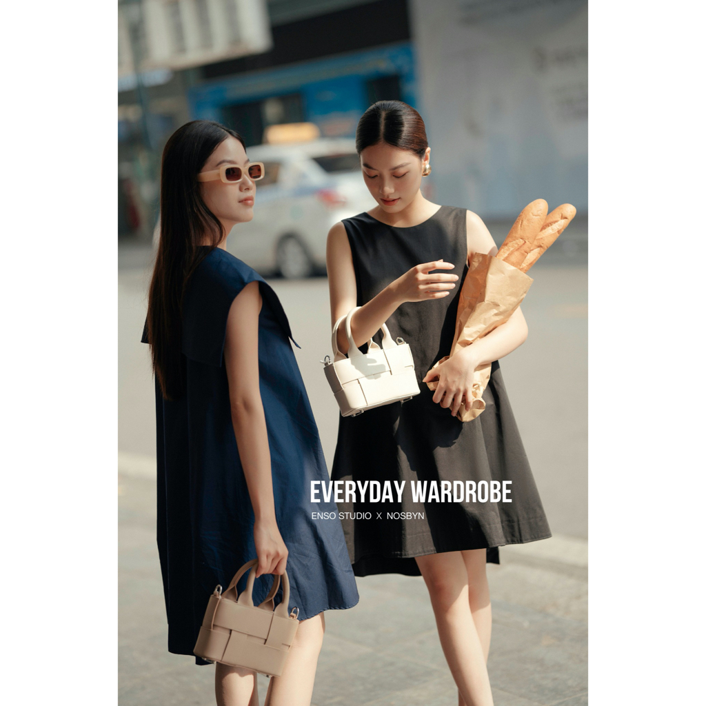 ENSO - Túi da thật QUINCE BAG màu nâu