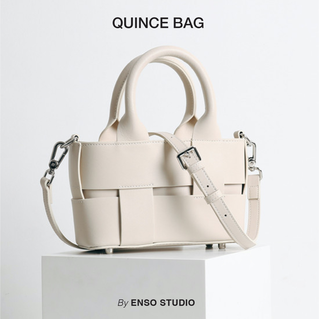 ENSO - Túi da thật QUINCE BAG màu nâu