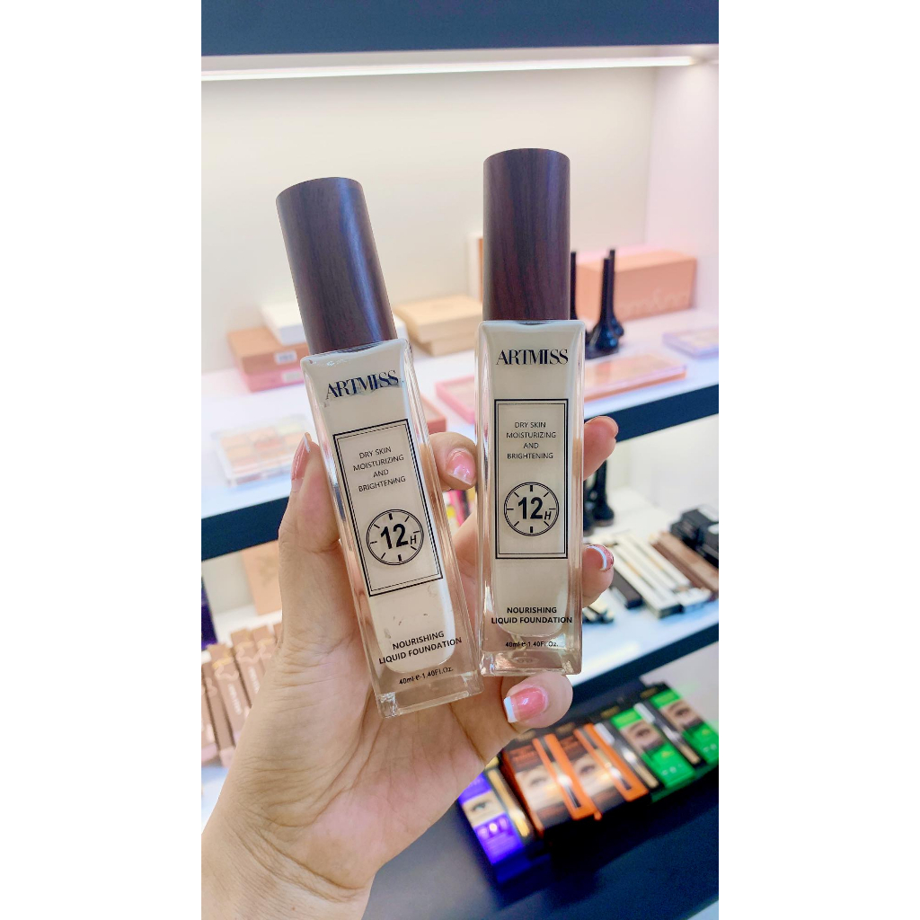 Kem nền kiềm dầu Artmiss mỏng nhẹ lâu trôi, giữ nền kéo dài 12 giờ 40ml