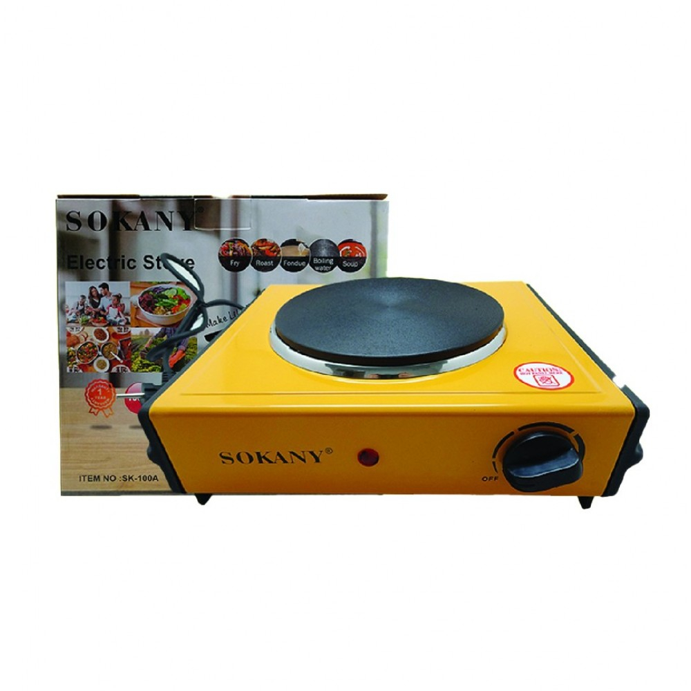 Bếp Điện Không kén Nồi SOKANY SK-100 Bảo Hành 12 Tháng Làm Nóng Nhanh Tiết Kiệm Tiêu Năng Lượng