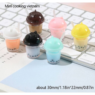 Mô hình ly trà sữa trân châu