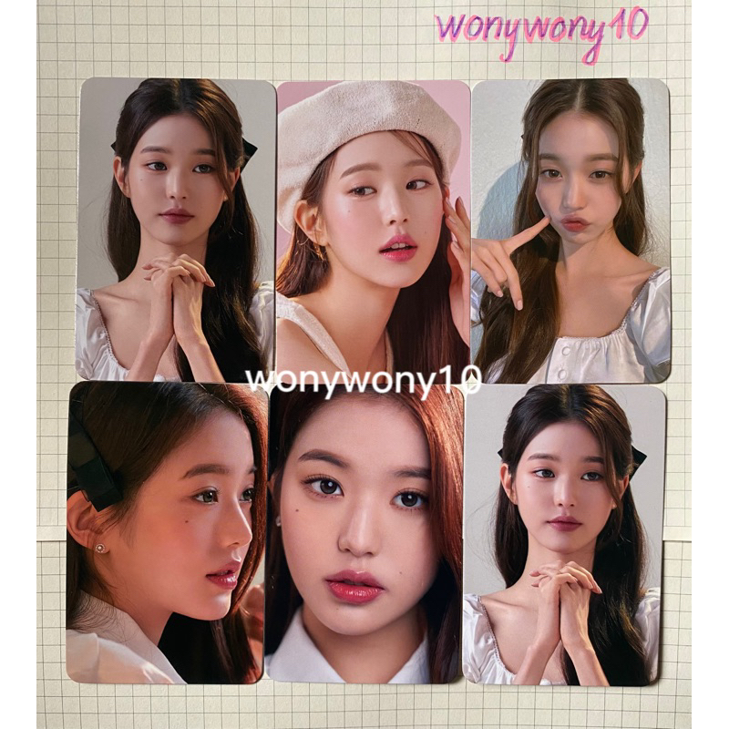 Card bo góc Wonyoung IVE Hapa Kristin